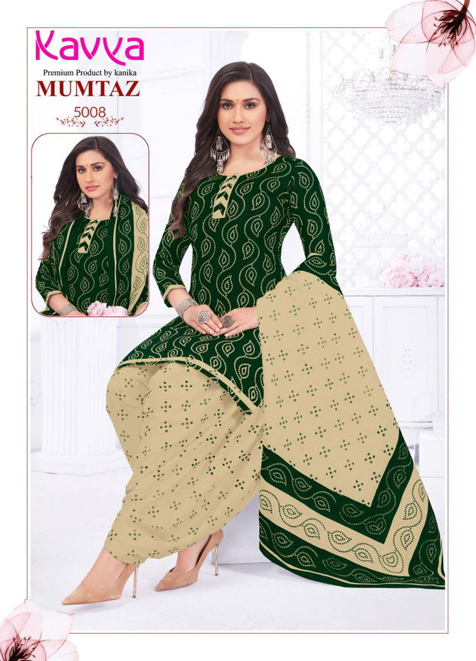 Kavya Mumtaz Vol 5 Printed Readymade Suits Catalog
